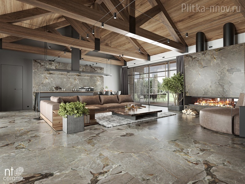 Atlas Stone Alpino NTT3601P 120 х 280 Широкоформатный керамогранит NT Ceramic