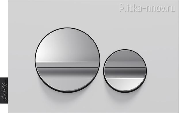 E20859-CP-MWH Jacob Delafon Хром глянцевый / Белый матовый Клавиша смыва E20859-CP-MWH Jacob Delafon Хром глянцевый / Белый матовый Клавиша смыва