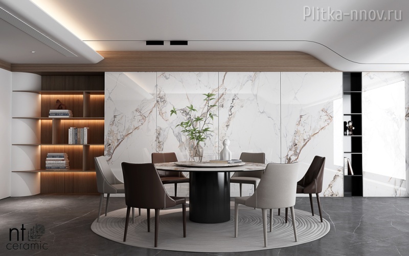 Atlas Wide Breccia Capria NTT3305P 120 х 240 Широкоформатный керамогранит NT Ceramic