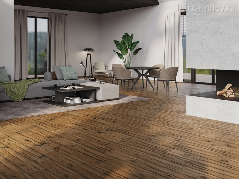 Sherwood 20х120 Carving Керамогранит StaroWood