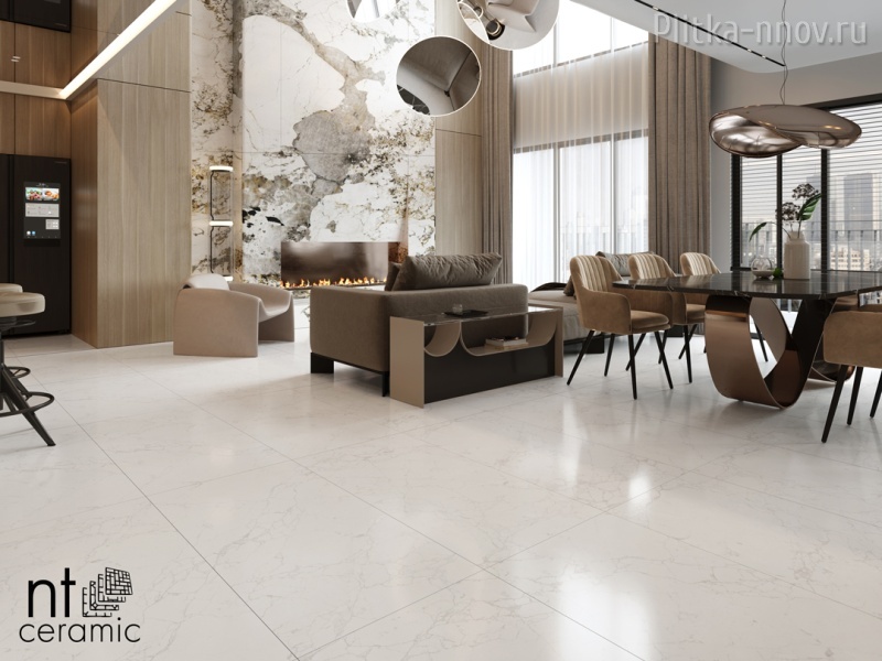 Marmo NTT99518M 60х120 Impero Carving Керамогранит NTCeramic