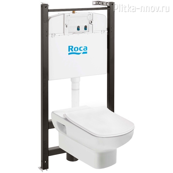 Dama Senso 893104680 с сиденьем Микролифт Комплект унитаза с инсталляцией Roca
