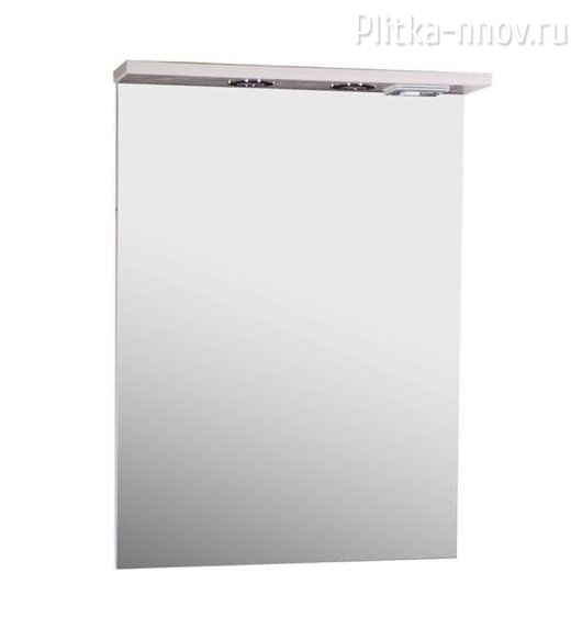Коста 60 Зеркало ясень белый ASB-Mebel
