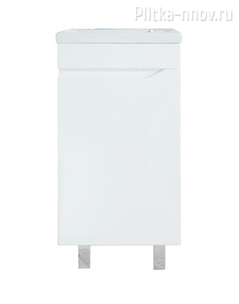 Бари 40 Тумба с раковиной белый ASB-Mebel
