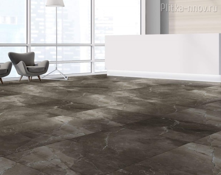 Pulpis Nero High Gloss 60х60 керамогранит A-Ceramica