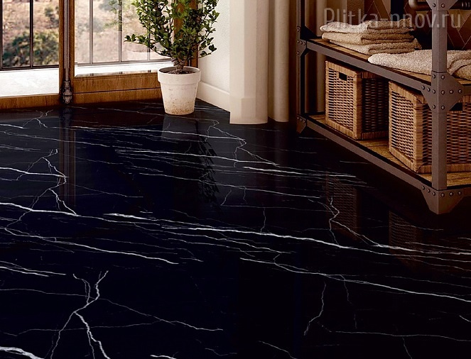 PORTORO NERO 60х120 High Glossy Керамогранит Azario