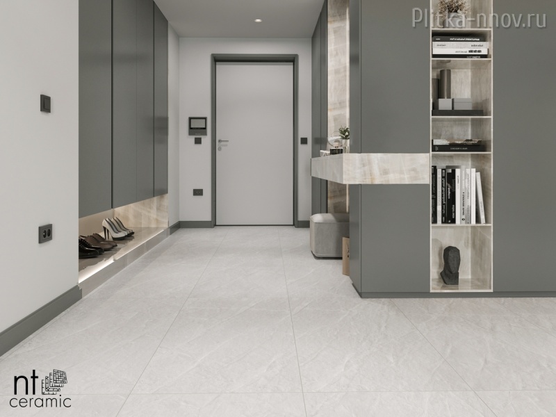 Granite NTT99618M 60х120 Limestone White Structura Керамогранит NT Ceramic 