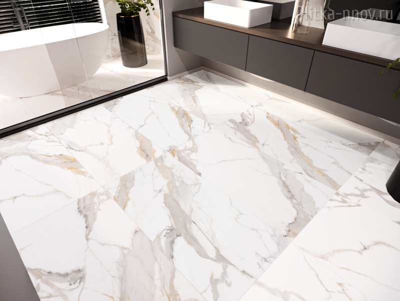 Bright and Shiny NTT9120M 60х120 Calacatta Light Grey mat Керамогранит NT Ceramic