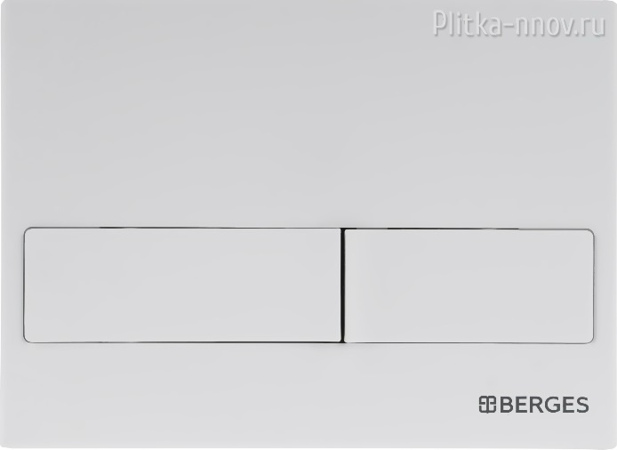 NOVUM L4 040014 BERGES Soft Touch белая кнопка смыва NOVUM L4 040014 BERGES Soft Touch белая кнопка смыва