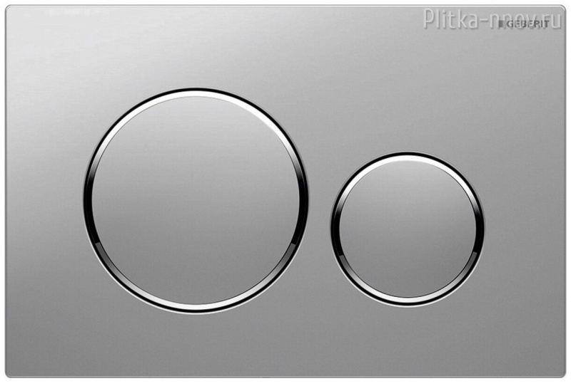 GEBERIT Sigma 20 115.882.JQ.1 (не оставляет отпечатков) хром матовый/хром глянец