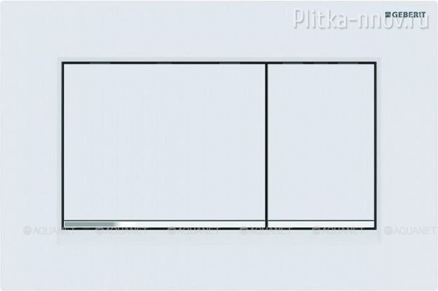 GEBERIT Sigma 30 115.883.KJ.1 белый/хром глянцевый