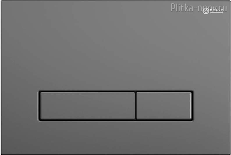 Меркурий PN44831GM, цвет графит Клавиша смыва Point