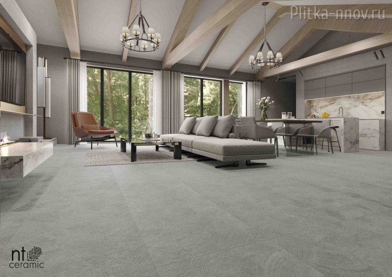 Cemento NTT99611C 60х120 Concept Grey Carving Керамогранит NT Ceramic