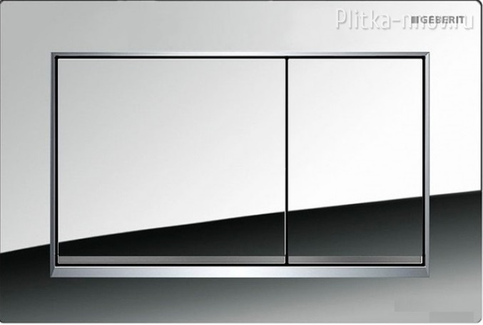 GEBERIT Sigma 30 115.883.KH.1 хром глянцевый/матовый