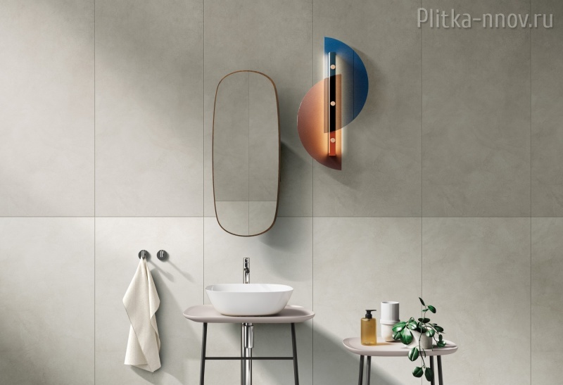 MicroCement Светлый Греж Мат 60x60/60х120 керамогранит Vitra