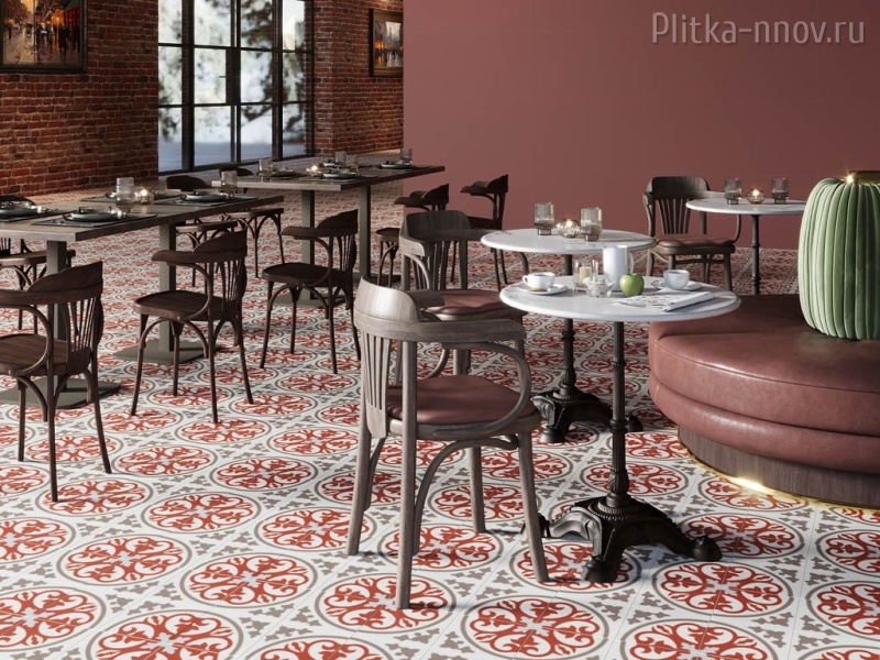 Siena 20х20 Керамогранит для стен и пола SmileTile