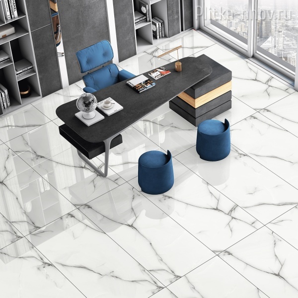 ONYX GREY 60х120 Glossy Керамогранит Azario