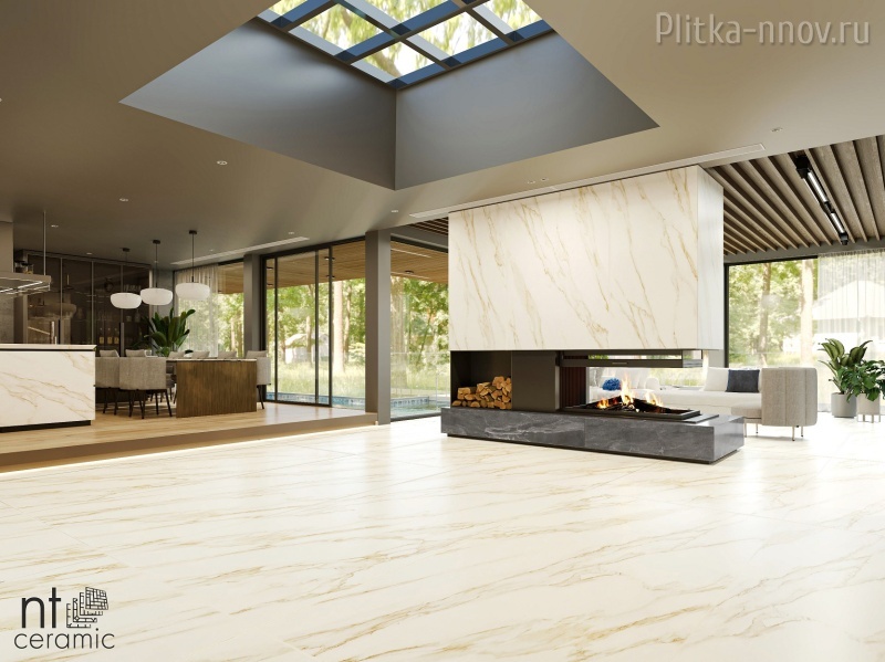 Atlas Arabesco Gold NTT3501L 120 х 270 Широкоформатный керамогранит NT Ceramic