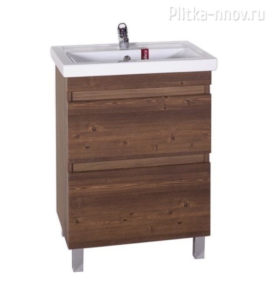 Коста 60 Тумба с раковиной светлый орех ASB-Mebel